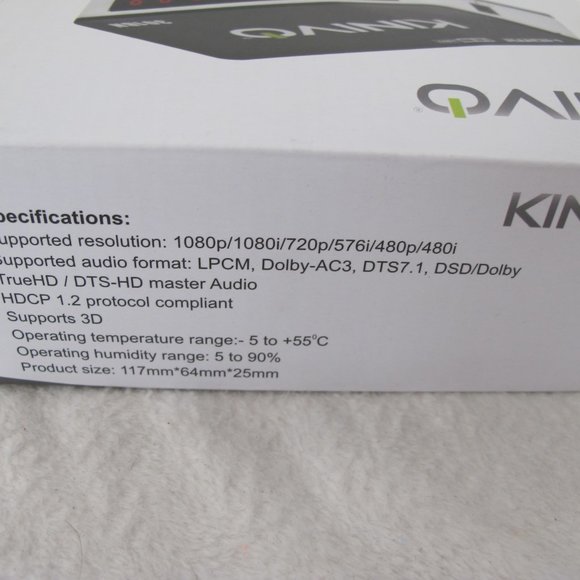 Kinivo HDMI Switch - Picture 5 of 7